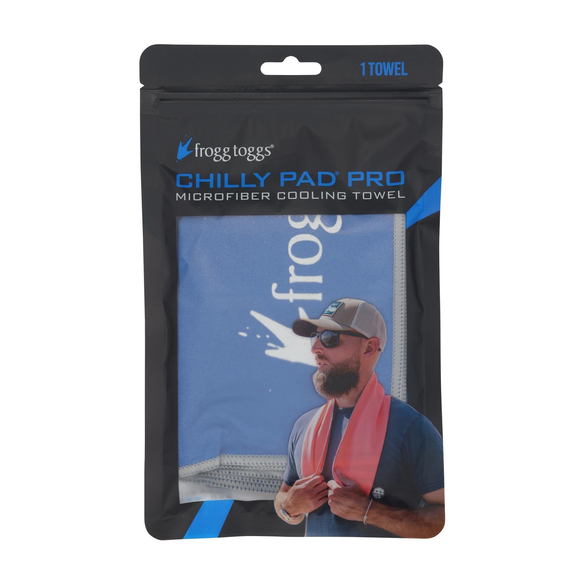 frogg toggs, Chilly Pad PRO Microfiber Cooling Towel | Blue, Model# 3CPPMCT-600